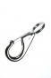 Preview: Karabiner mit Auge Edelstahl