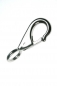 Preview: Karabiner mit Auge Edelstahl