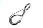 Preview: Karabiner mit Auge Edelstahl