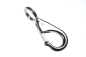 Preview: Karabiner mit Auge Edelstahl