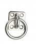 Preview: Augplatte mit Ring Edelstahl