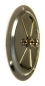 Preview: Rundlüfter Lüftungsrosette Lüfter Kiemenlüfter Edelstahl 125mm ARBO-INOX