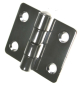 Preview: Scharnier Edelstahl  40x48 mm