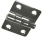 Preview: Scharnier Edelstahl  40x48 mm