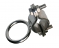 Preview: Edelstahlring mit Schelle