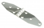 Preview: Edelstahlscharnier 180x40 mm