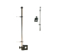 Preview: Flag Pole with Holder Stainless Steel ARBO-INOX