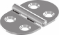 Preview: Scharnier Edelstahl A2 gestanzt 47x30 ARBO-INOX