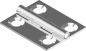 Preview: Hinge stainless steel pierced 30 x 25 ARBO-INOX