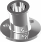 Preview: Flag Pole Holder Flag Holder Inclined 25mm ARBO-INOX