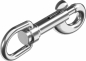 Preview: Karabiner Wirbelkarabiner Edelstahl A4 62mm ARBO-INOX