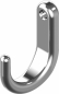 Preview: Haken Kleiderhaken Handtuchhaken Edelstahl A4 39mm ARBO-INOX