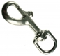 Preview: Wirbelkarabiner Schnappkarabiner Edelstahl
