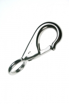 Karabiner mit Auge Edelstahl