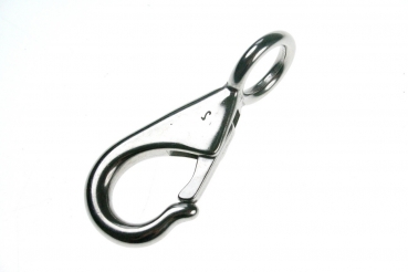 Karabiner mit Auge Edelstahl