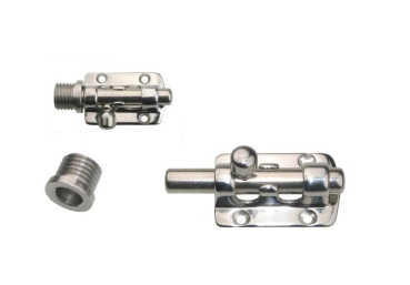 Türriegel Edelstahl 2-teilig