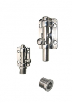 Türriegel Edelstahl 2-teilig