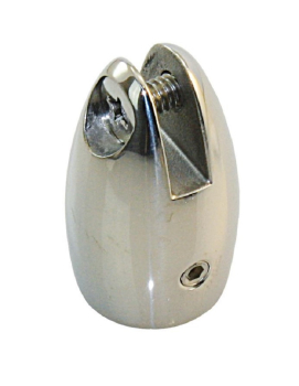 Endkappe mit Gabel Edelstahl