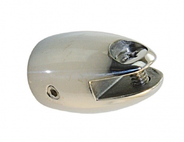 Endkappe mit Gabel Edelstahl