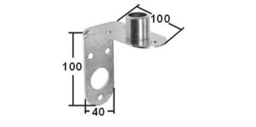 ARBO-INOX® Antennenhalter Edelstahl