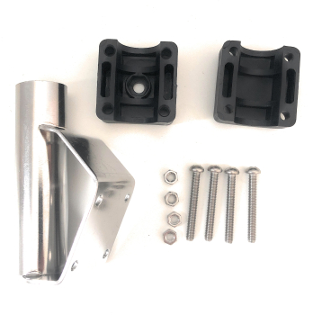 Flaggenstockhalter Flaggen Relingsmontage Edelstahl 25mm ARBO-INOX®