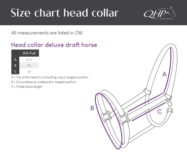 Halfter Deluxe Zugpferd