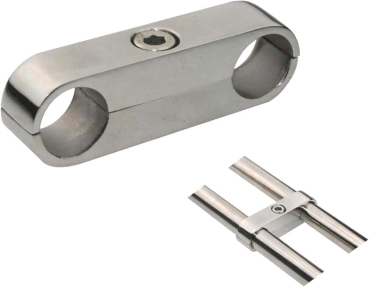 Handlaufverbindung Decksbeschlag Beschlag Edelstahl 25mm
