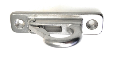 Fenderhaken mit Schnappsicherung Edelstahl A4 70mm ARBO-INOX®