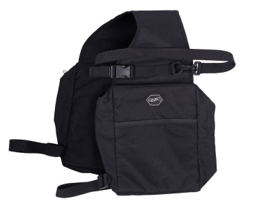 Satteltasche schwarz