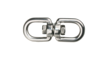 Wirbelschäkel / Ankerwirbel; AISI316 Auge/Auge 8mm ARBO-INOX