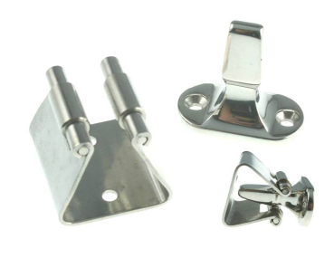 Türriegel Türhalter Türschnapper Edelstahl A2 41mm ARBO-INOX
