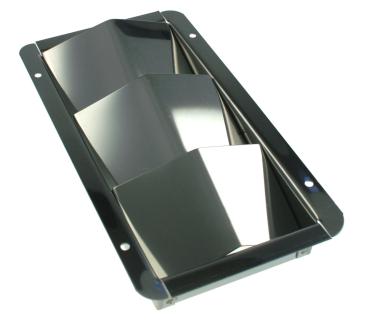 Slotted vent with 3 slots stainless steel