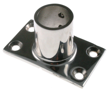 Relingsbeschlag Relingfuß Edelstahl 90° 25mm Rohr ARBO-INOX