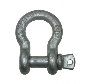 Schäkel Rundschäkel  Ankerschäkel  verzinkt 11mm