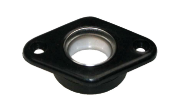 Decksdurchführung Öse Leitöse Nylon Edelstahl oval 20 mm Durchlass  ARBO-INOX