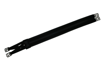 Sattelgurt PVC Rollschnallen 105cm schwarz ARBO-INOX