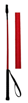 Reitgerte Springgerte Dressurgerte rot  65 cm