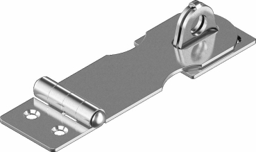 Überfallscharnier Riegel Spannverschluss Edelstahl A2 100mm ARBO-INOX