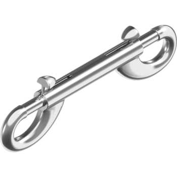 Doppelkarabiner Wirbelkarabiner Karabinerhaken 100 mm Edelstahl A2 ARBO-INOX