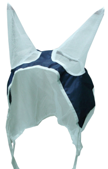 Fliegenmaske weiss mit Ohren ARBO-INOX®