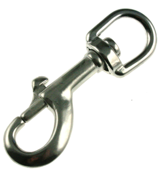 Wirbelkarabiner Schnappkarabiner Edelstahl