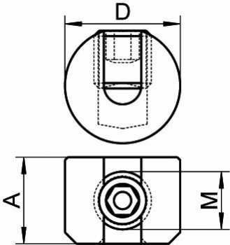 Seilstopper Drahtseil Klemme 2 mm Edehlstahl VA4 ARBO-INOX