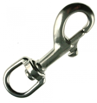 Wirbelkarabiner Schnappkarabiner Edelstahl