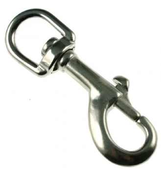 Wirbelkarabiner Schnappkarabiner Edelstahl