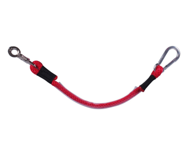 Anhänger Anbindestrick rot