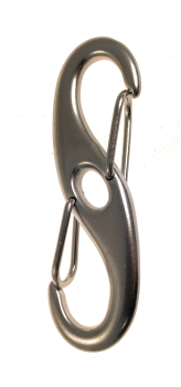 Doppelkarabiner Edelstahl