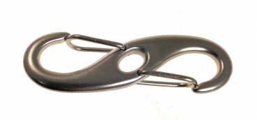 Doppelkarabiner Edelstahl