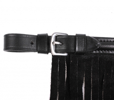 Fliegenfransen aus Leder