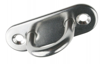 Mastplatte Edelstahl