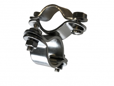 Schelle Doppelschelle drehbar  Rohrschelle Edelstahl 25-30 mm ARBO-INOX®